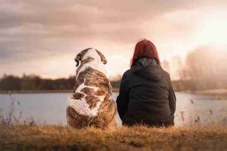 Your and Your best friend looking at the lake